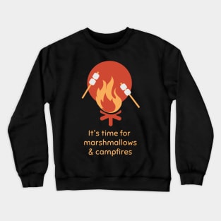 Campfires and marshmallows Camp Know Where 85 Crewneck Sweatshirt